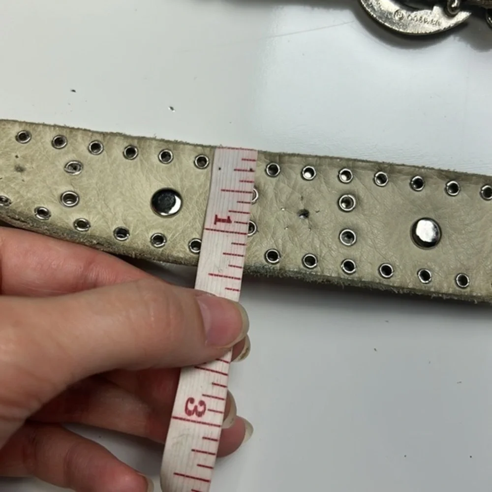 Sand Castle NY Embellished Leather‎ Rodeo belt